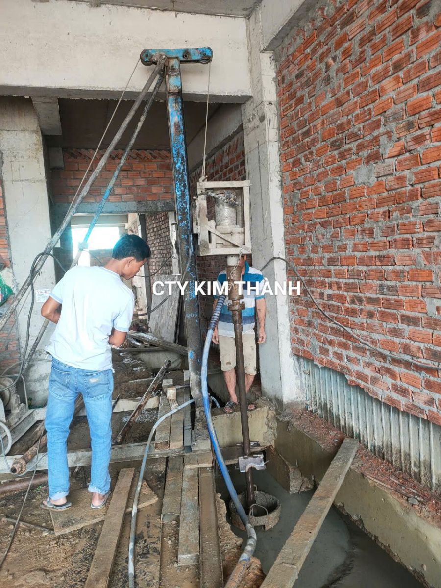 gia cố móng nhà