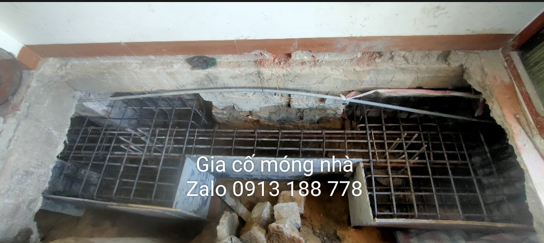 Gia cố móng 