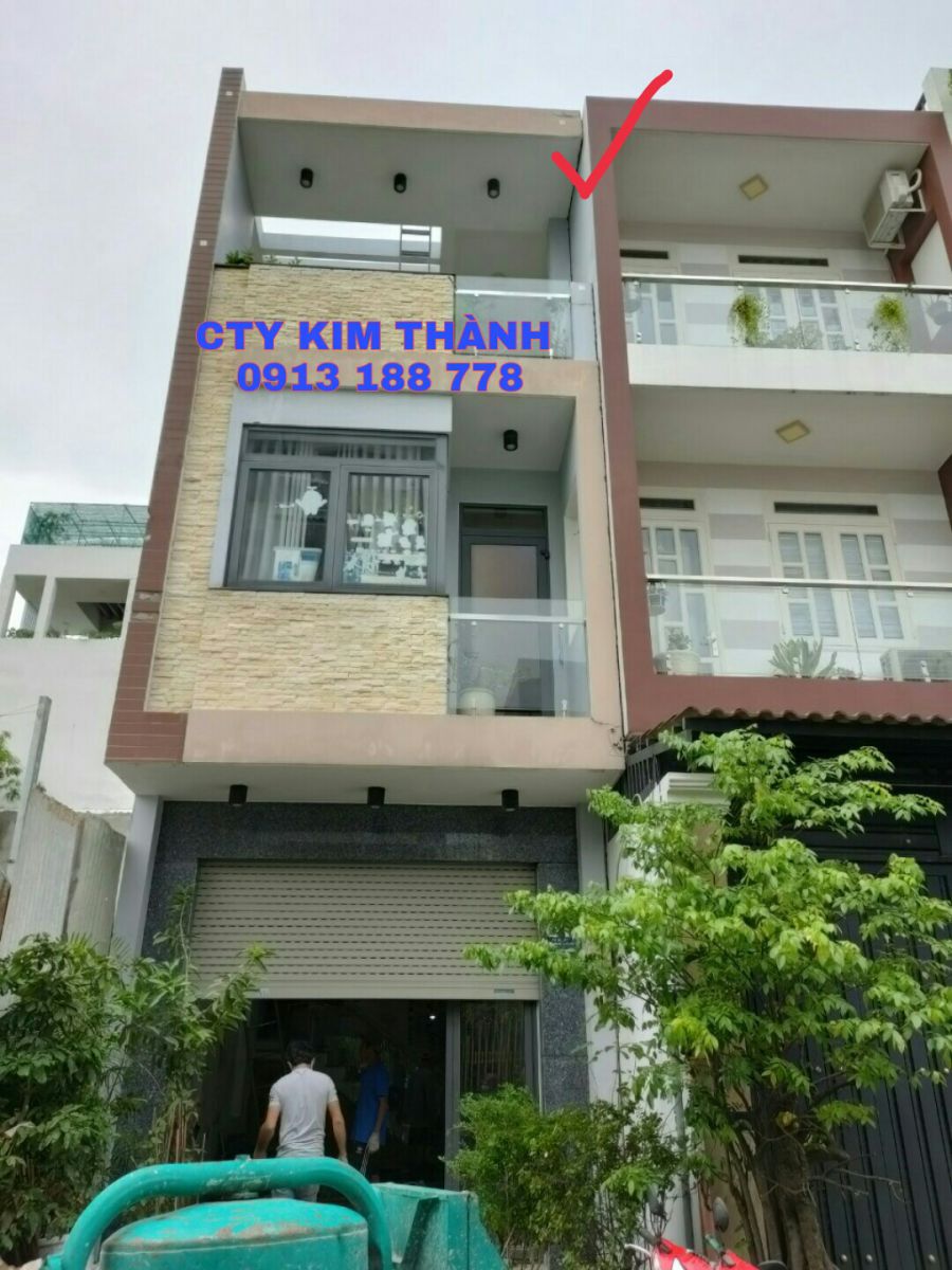 Xử lý nhà nghiêng 