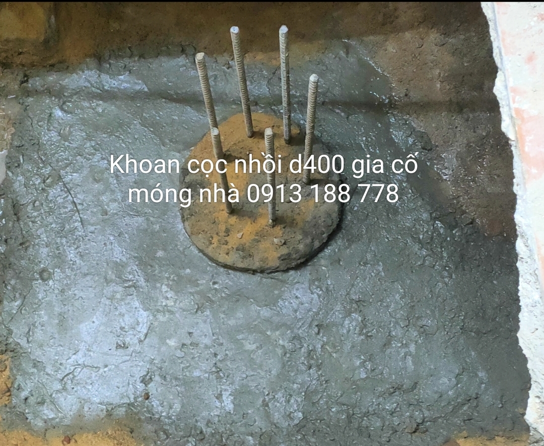 Cọc khoan nhồi d400