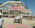 Nâng nhà 400m2 lên cao 1,3m 